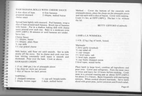 Recipe for Ham banana rolls