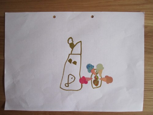 ice cream sticker picture