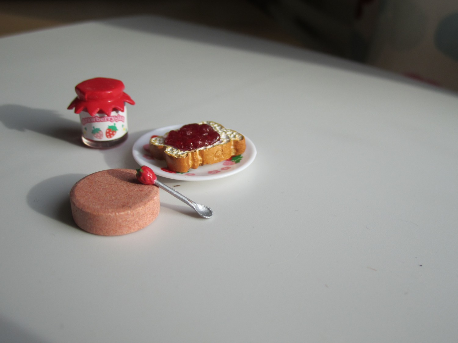 Jam and toast and multivitamins