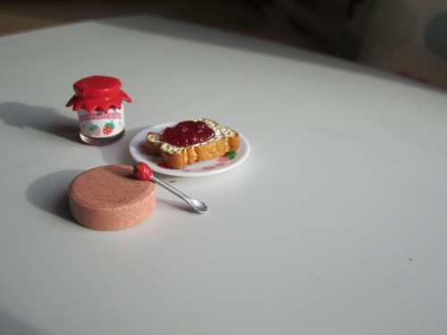 Jam and toast and multivitamins